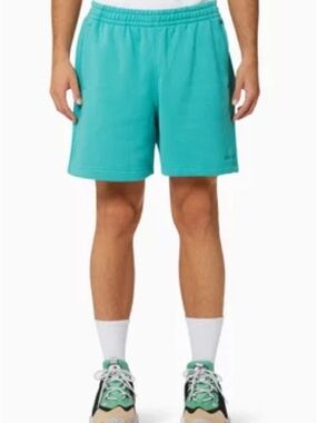 adidas x Pharrell Williams Human Teal Green Athletic Shorts Size Small